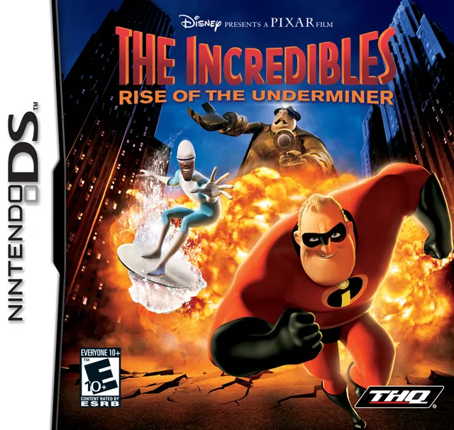 The Incredibles: Rise of the Underminer box art