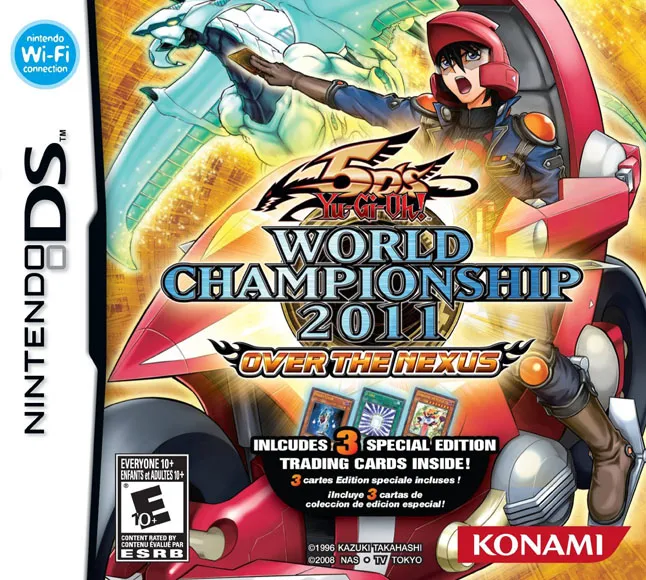 Yu-Gi-Oh! 5D's World Championship 2011: Over the Nexus cover art for Nintendo DS