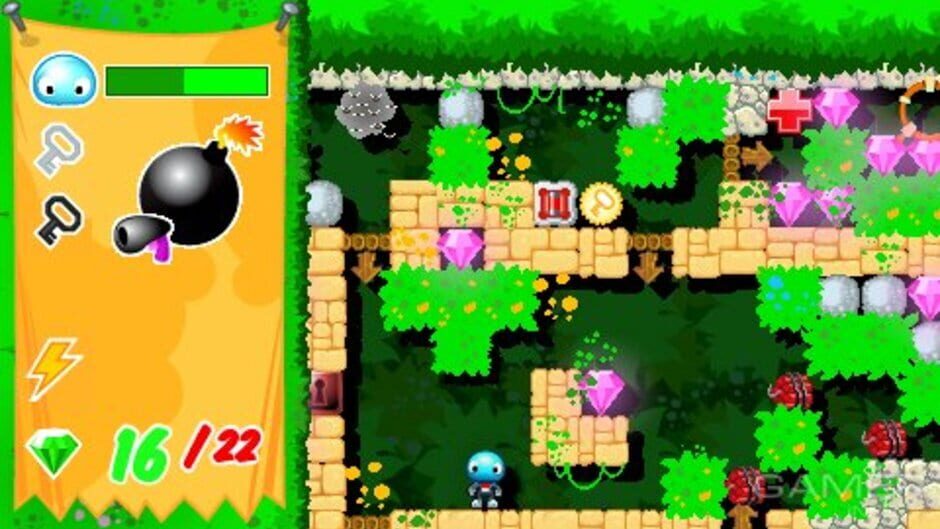 Backdrop artwork for Boulder Dash - Rocks!