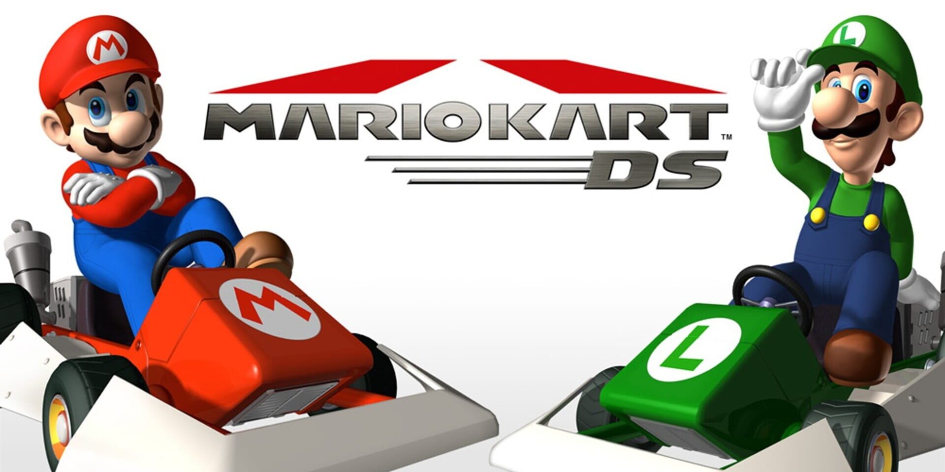 Backdrop artwork for Mario Kart DS