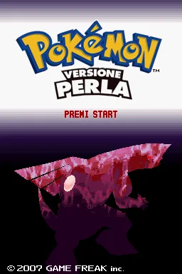 Pokémon Pearl Version screenshot
