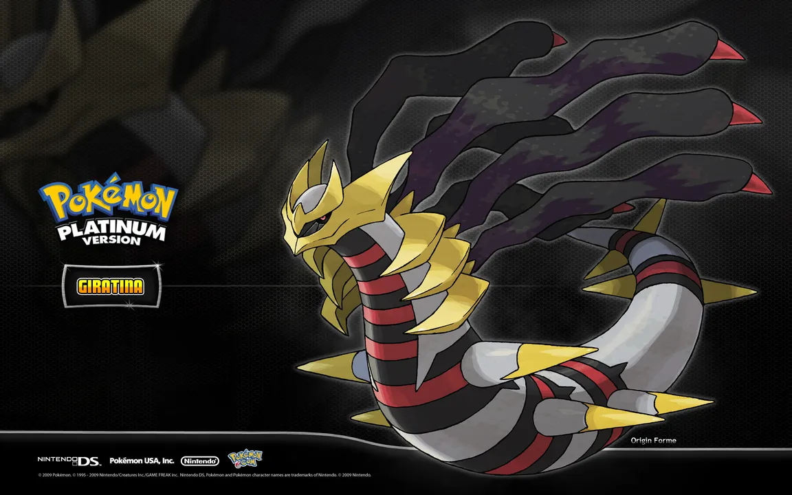 Backdrop artwork for Pokémon Platinum Version