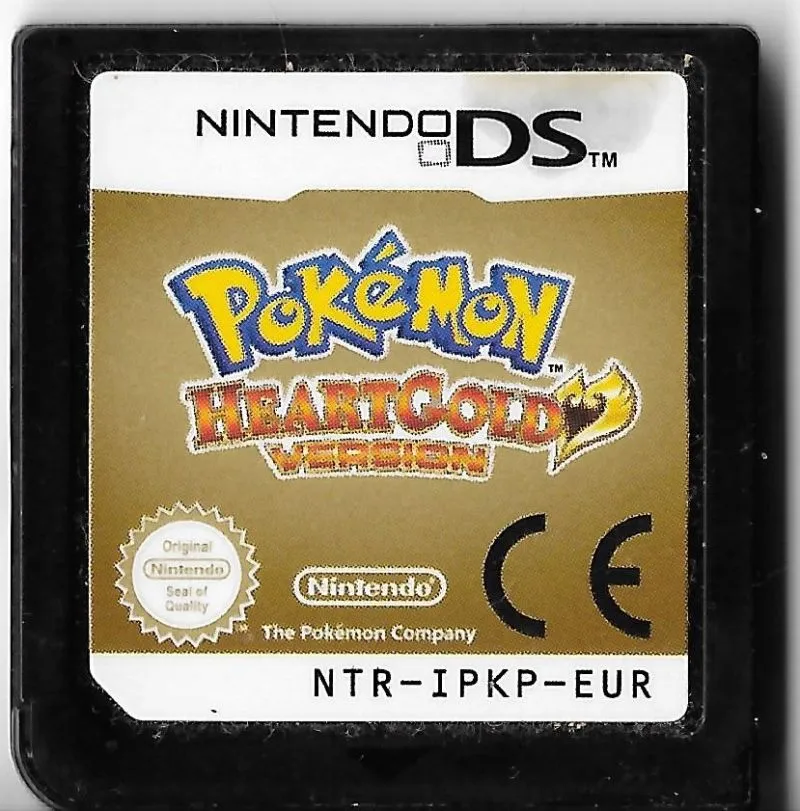 Pokémon HeartGold Version cart