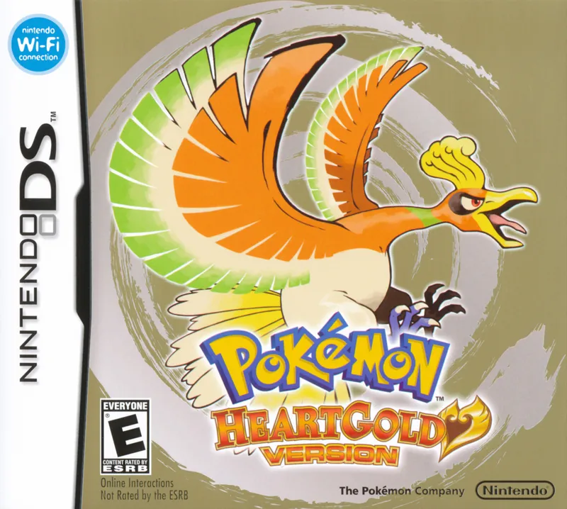 Pokémon HeartGold Version box art