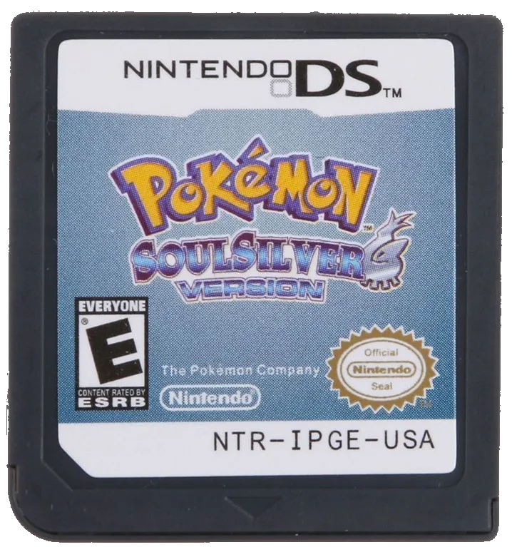 Pokémon SoulSilver Version cart