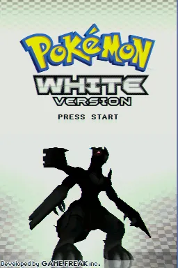 Pokémon White Version screenshot
