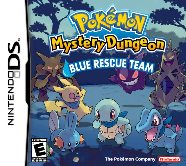 Pokémon Mystery Dungeon: Blue Rescue Team box art