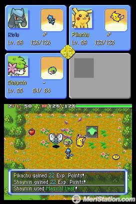 Pokémon Mystery Dungeon: Explorers of Darkness screenshot