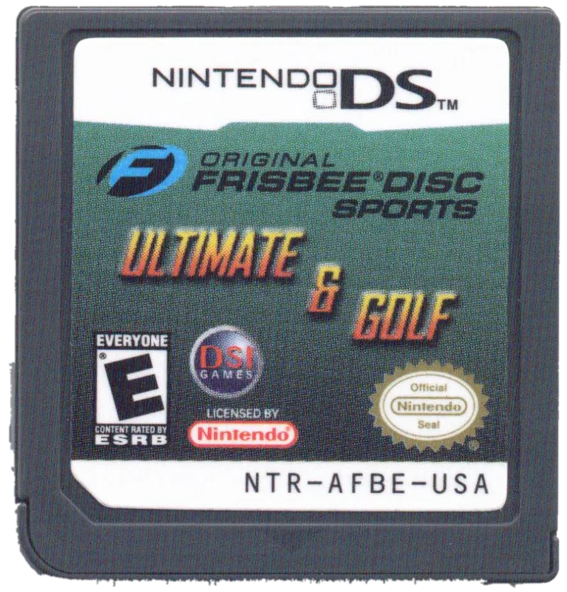 Original Frisbee Disc Sports: Ultimate & Golf cart