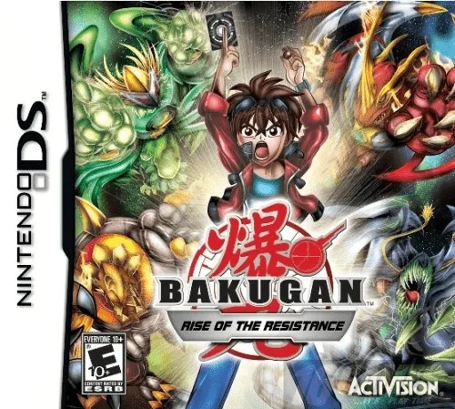 Bakugan: Rise of the Resistance cover art for Nintendo DS