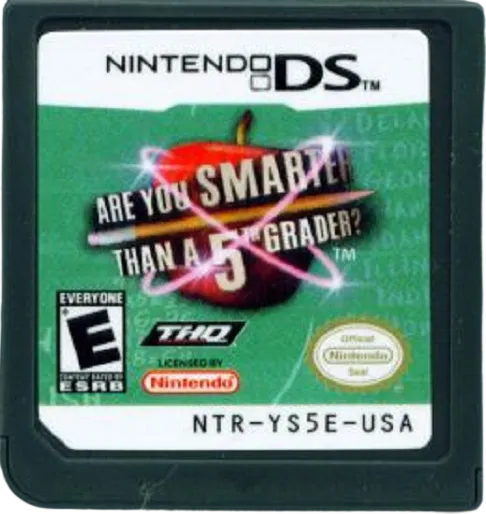 Are You Smarter Than A 5th Grader? cart