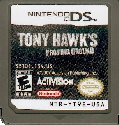 Tony Hawk's Proving Ground cart