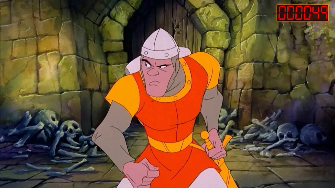 Backdrop artwork for Dragon's Lair
