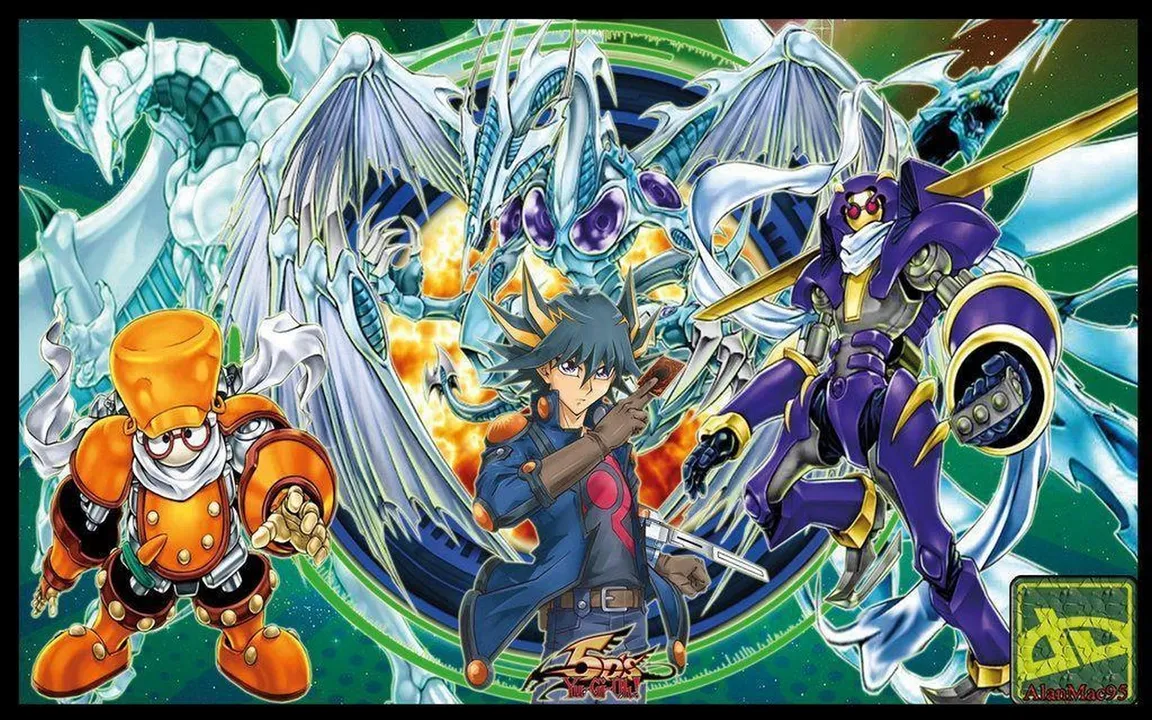 Backdrop artwork for Yu-Gi-Oh! 5D's World Championship 2009: Stardust Accelerator