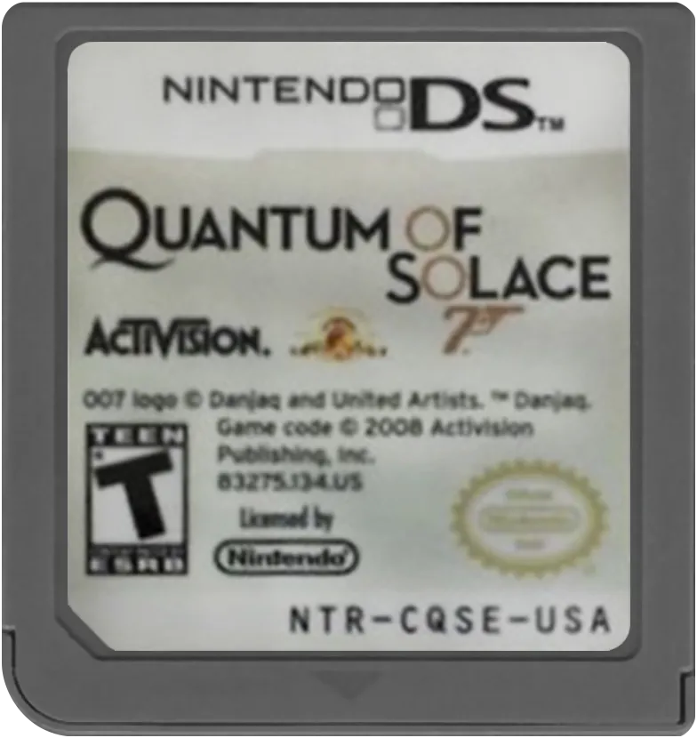 007: Quantum of Solace cart