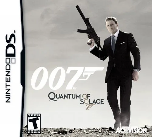 007: Quantum of Solace cover art for Nintendo DS