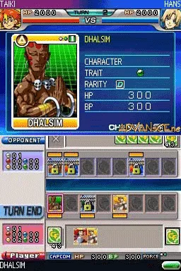 SNK vs. Capcom Card Fighters DS screenshot