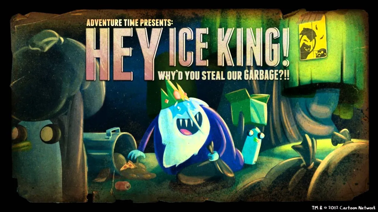 Backdrop artwork for Adventure Time: Hey Ice King! Why'd You Steal Our Garbage?!!