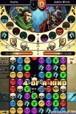 Backdrop artwork for Puzzle Quest 2