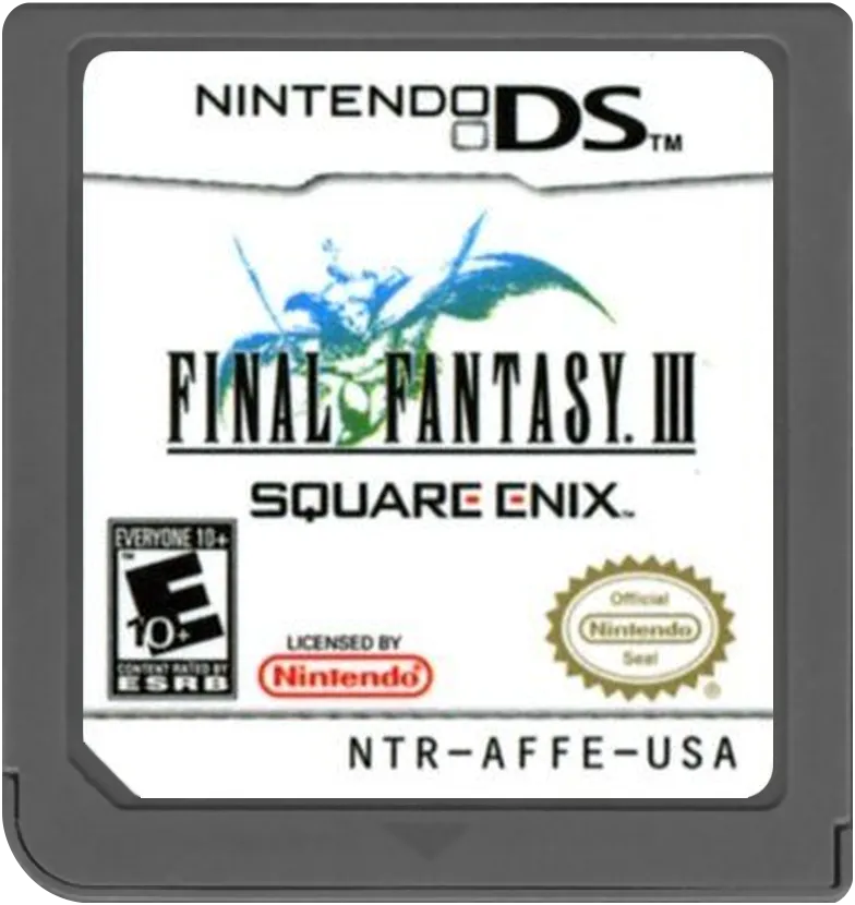 Final Fantasy III cart