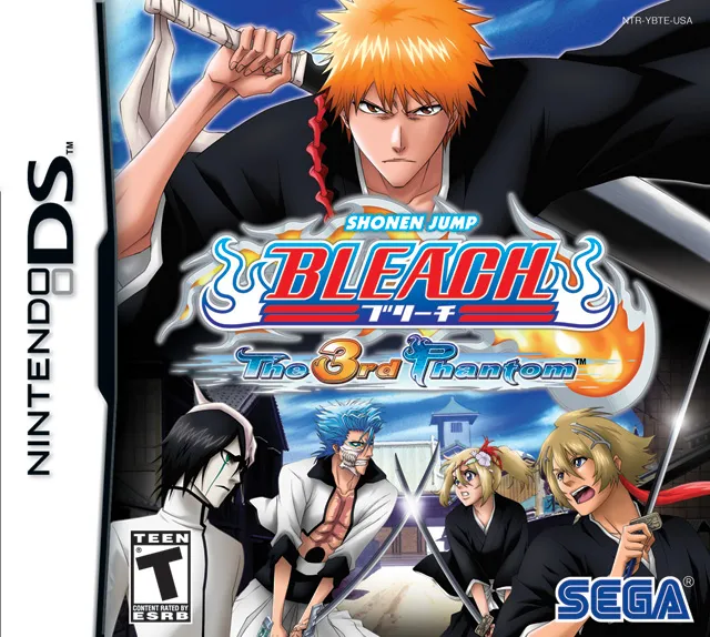 Bleach: The 3rd Phantom cover art for Nintendo DS