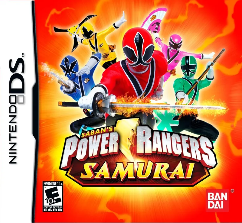 Power Rangers Samurai box art