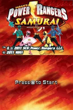 Power Rangers Samurai screenshot