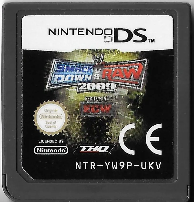 WWE SmackDown vs. Raw 2009 cart