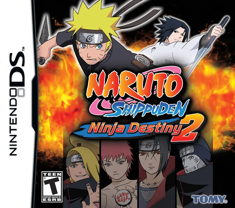 Naruto Shippuden: Ninja Destiny 2 box art