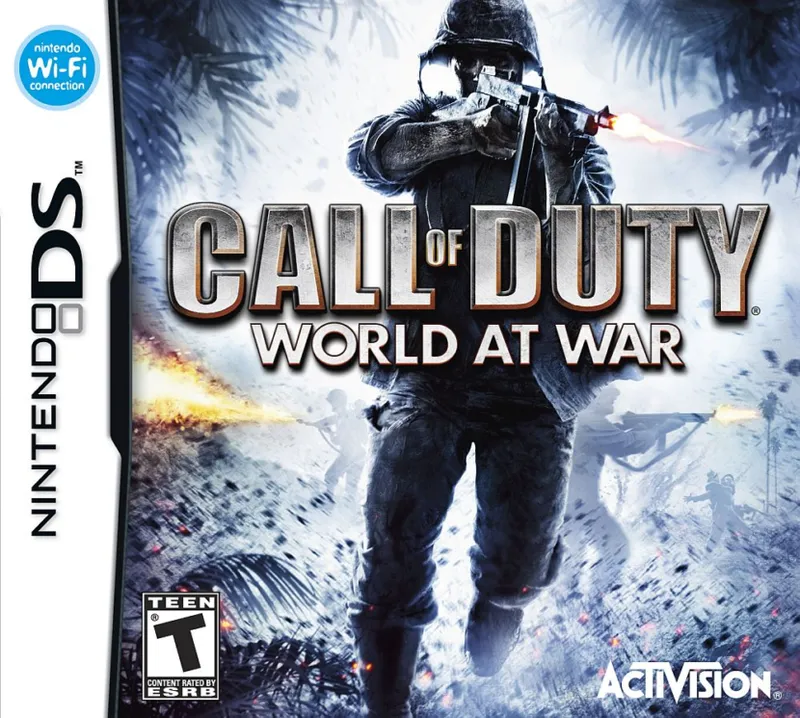 Call of Duty: World at War cover art for Nintendo DS