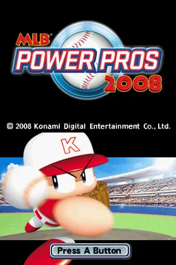 MLB Power Pros 2008 screenshot