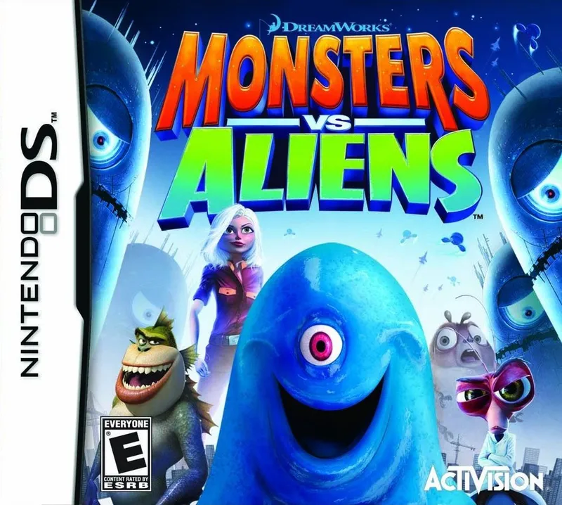 Monsters vs. Aliens box art