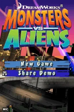 Monsters vs. Aliens screenshot