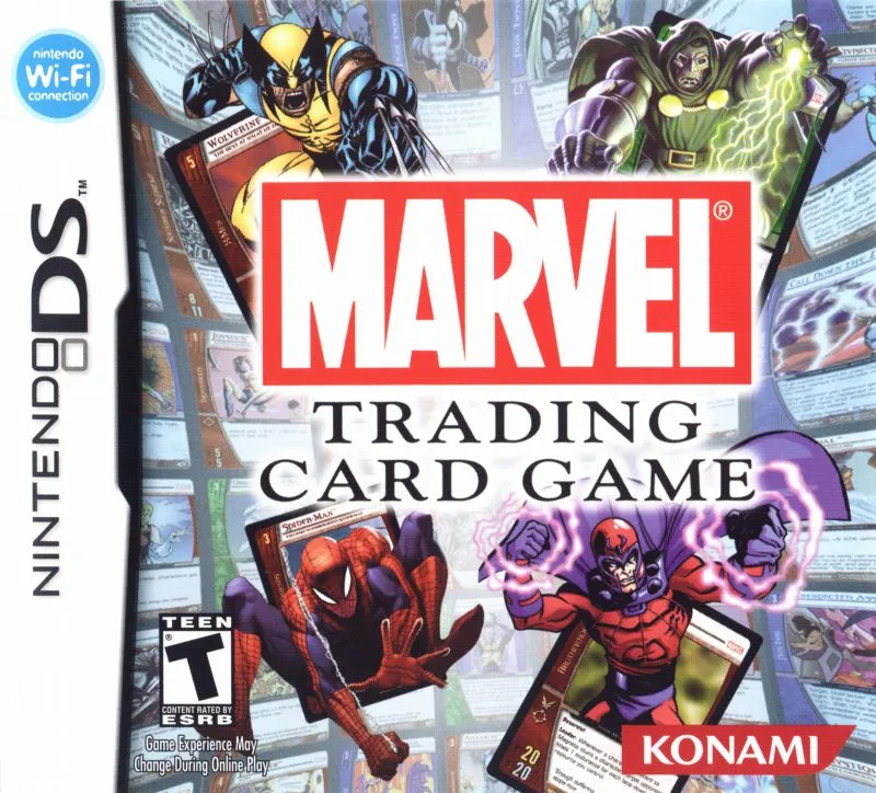 Marvel Trading Card Game cover art for Nintendo DS
