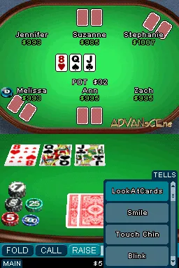 Backdrop artwork for Texas Hold 'Em Poker DS