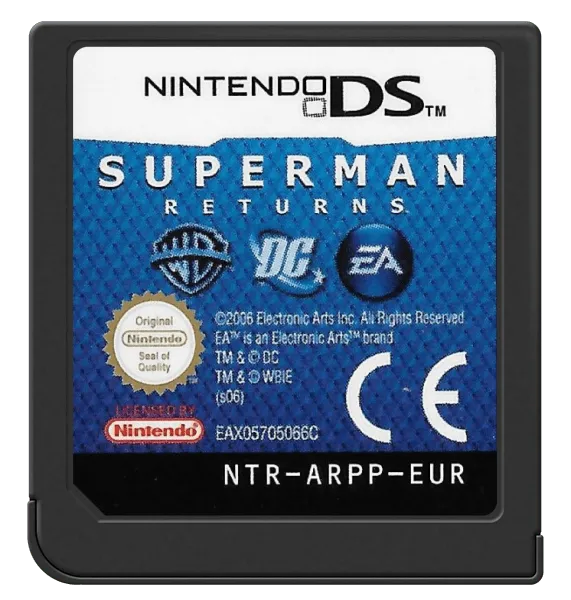 Superman Returns: The Videogame cart