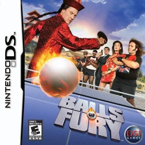 Balls of Fury cover art for Nintendo DS