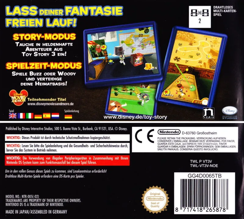 Toy Story 3 box back