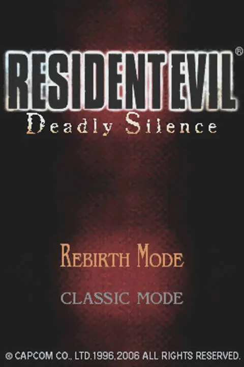 Resident Evil: Deadly Silence screenshot