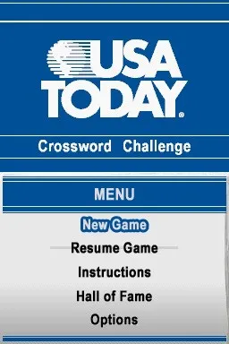 USA Today Crossword Challenge screenshot