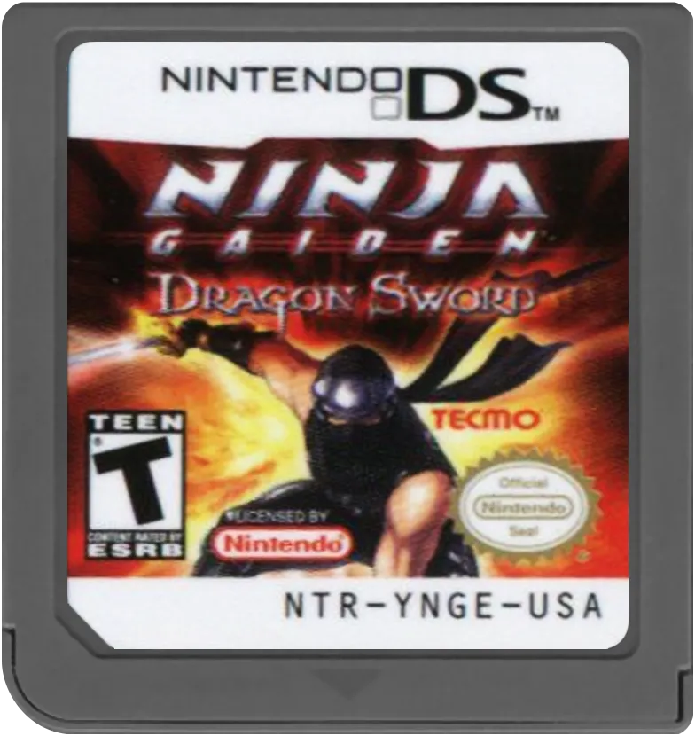 Ninja Gaiden Dragon Sword cart