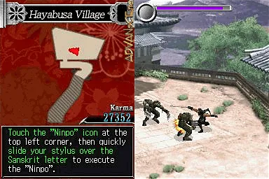 Ninja Gaiden Dragon Sword screenshot