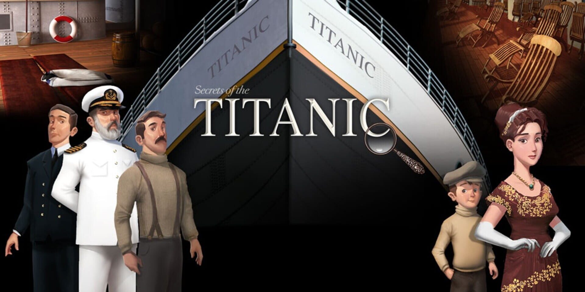 Backdrop artwork for Secrets of the Titanic 1912-2012