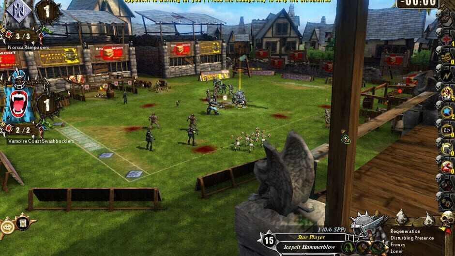 Backdrop artwork for Blood Bowl