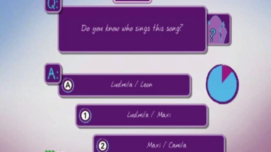 Backdrop artwork for Disney Violetta - Rhythm & Music