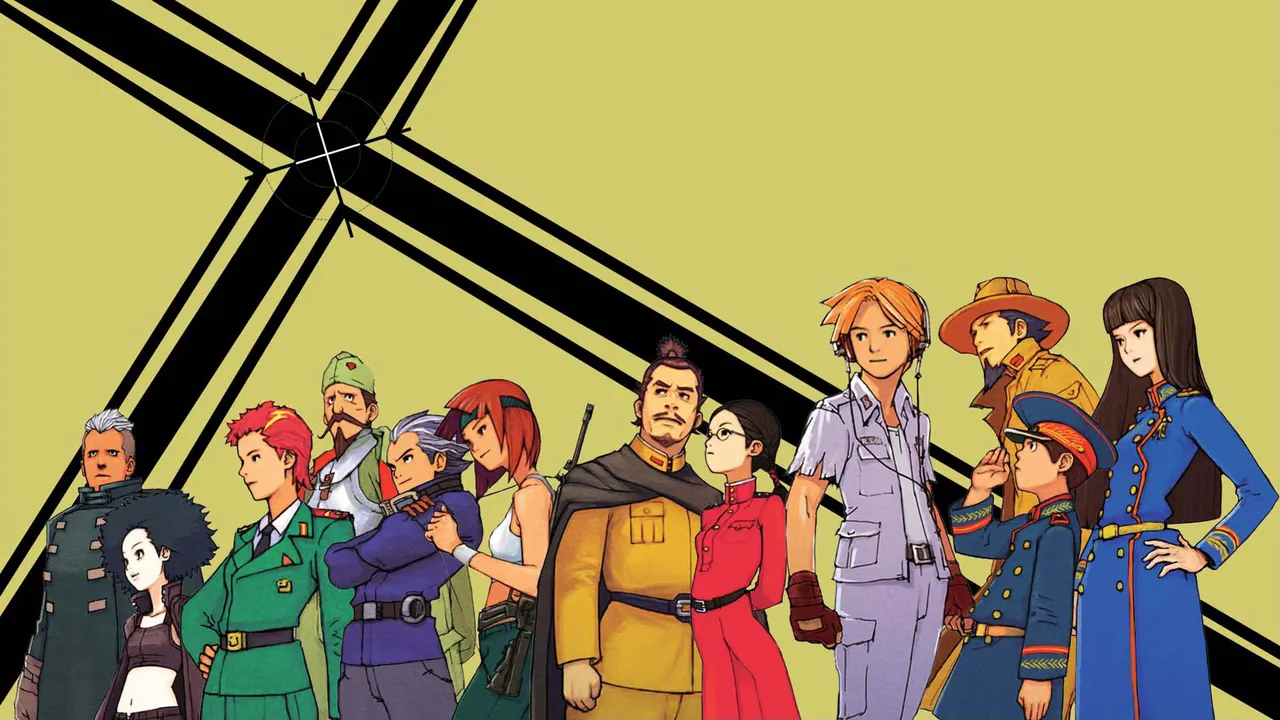 Backdrop artwork for Advance Wars: Dual Strike