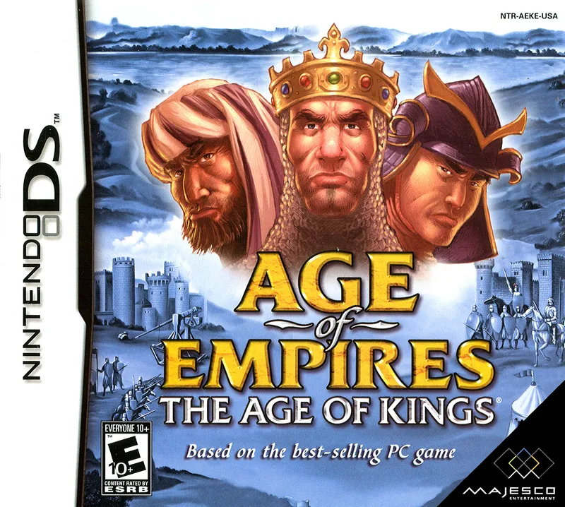 Age of Empires: The Age of Kings cover art for Nintendo DS