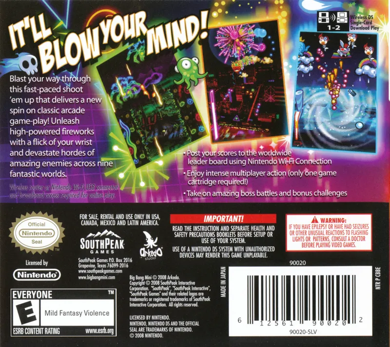 Big Bang Mini box back