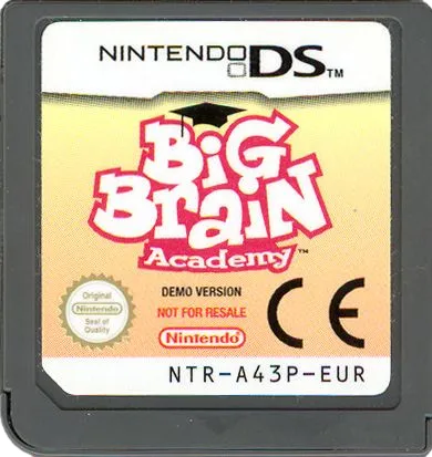 Big Brain Academy cart