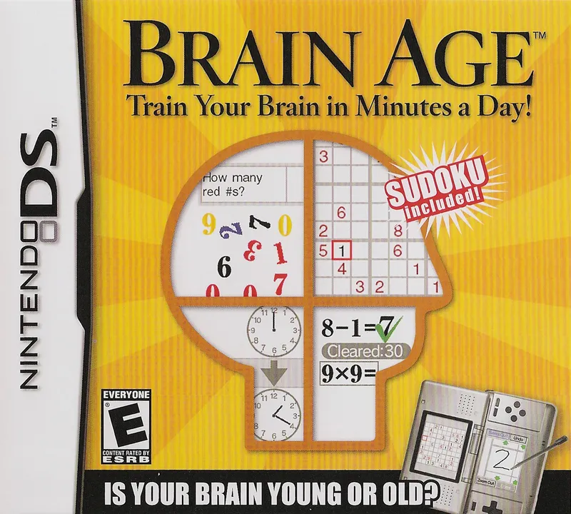 Brain Age: Train Your Brain in Minutes a Day! box art